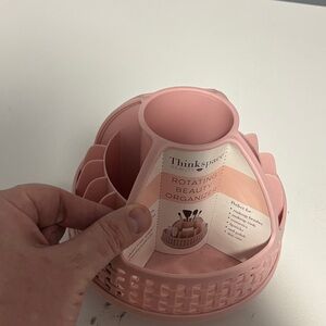 Thinkspace Beauty Rotating Organizer in Pink